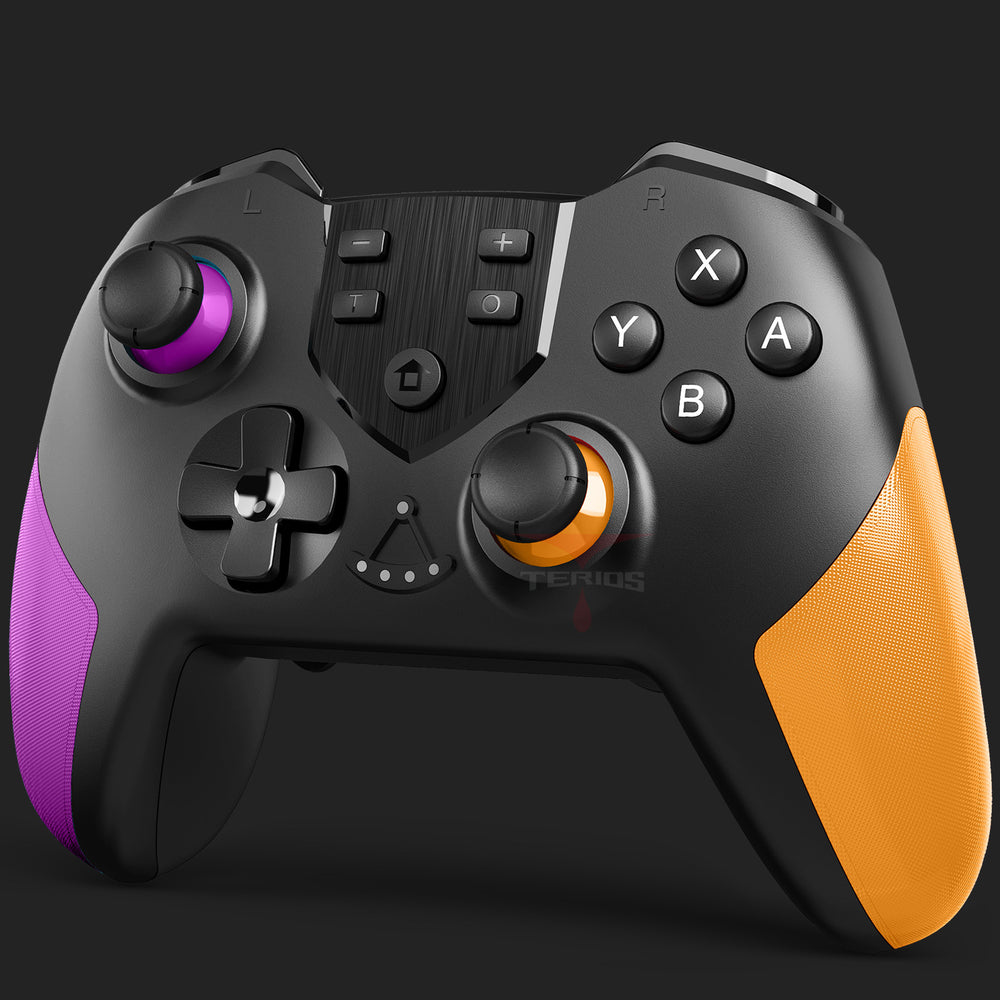TERIOS T23 Switch Controller  - Wireless Controller for Nintendo Switch(Purple&Yellow)