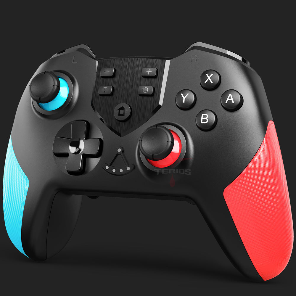 TERIOS T23 Switch Controller - Wireless Controller for Nintendo Switch(Blue&Red)